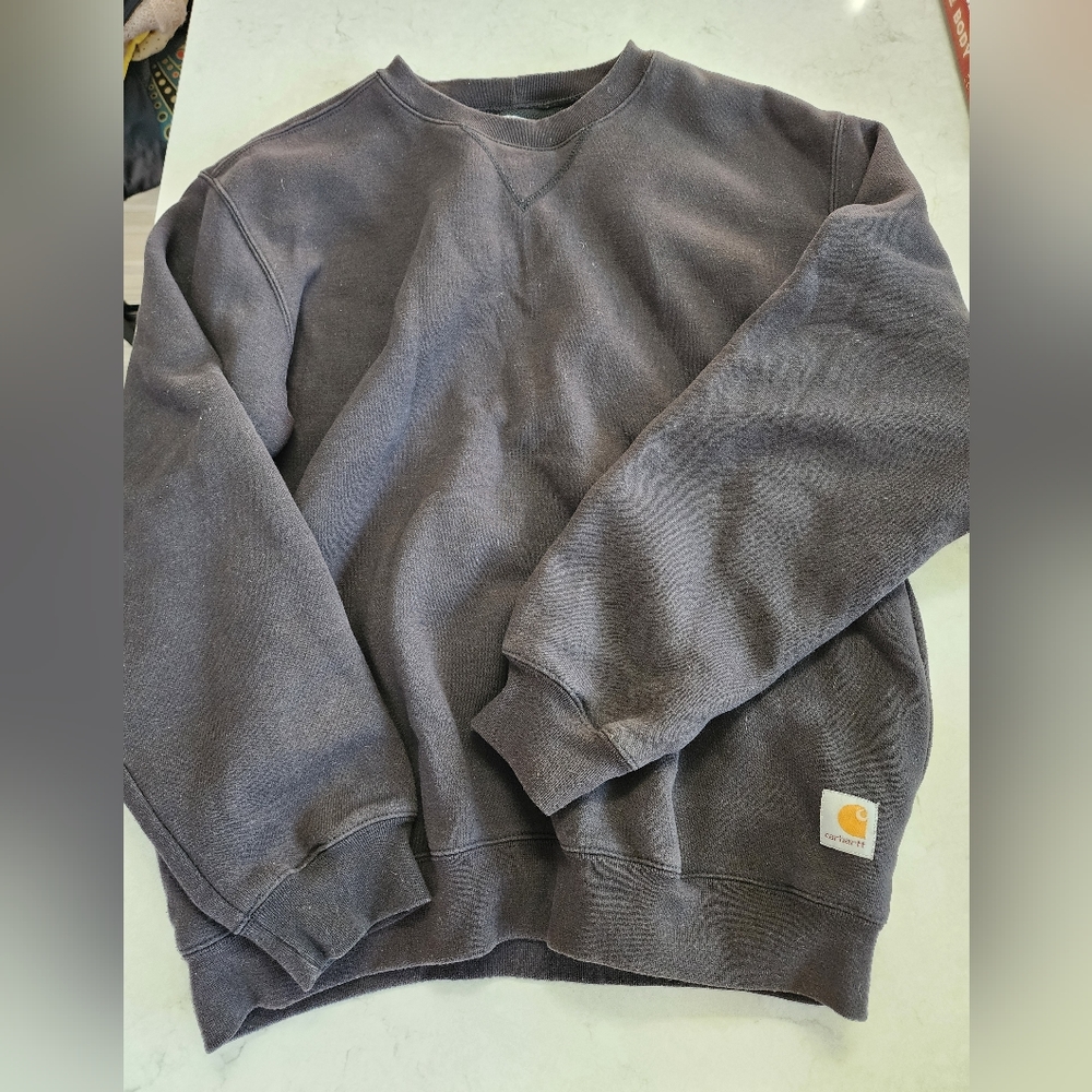 Carhartt Men's Black Crewneck Sweatshirt
